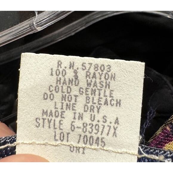 Vintage Norton McNaughton Double Breasted Lightweight VTG Artsy Floral Blazer - Picture 6 of 10